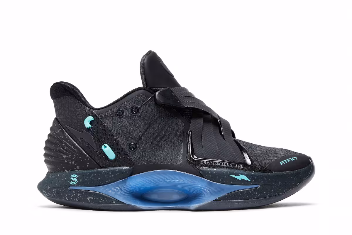 Nike RTFKT Cryptokicks iRL Blackout, view 2