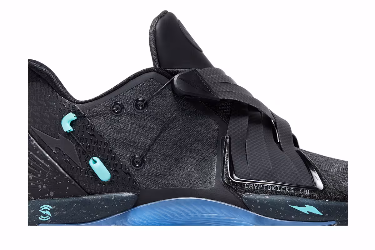 Nike RTFKT Cryptokicks iRL Blackout, view 3