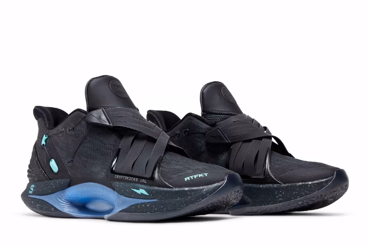 Nike RTFKT Cryptokicks iRL Blackout, view 9