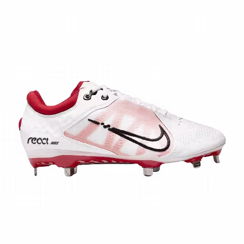 Nike Wmns Hyperdiamond 4 Elite 'White University Red'