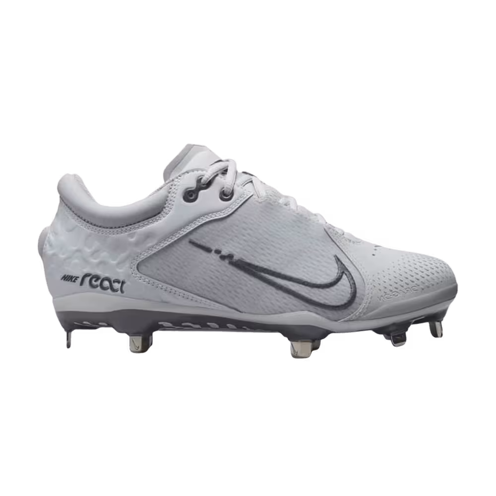 Nike Women's Hyperdiamond 4 Elite Pure Platinum Wolf Grey
