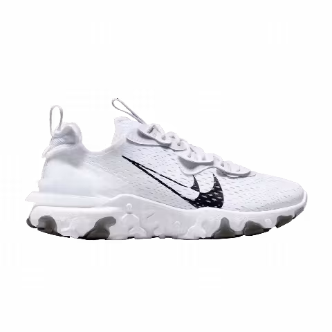 Nike Wmns React Vision 'Double Swoosh - White Black'
