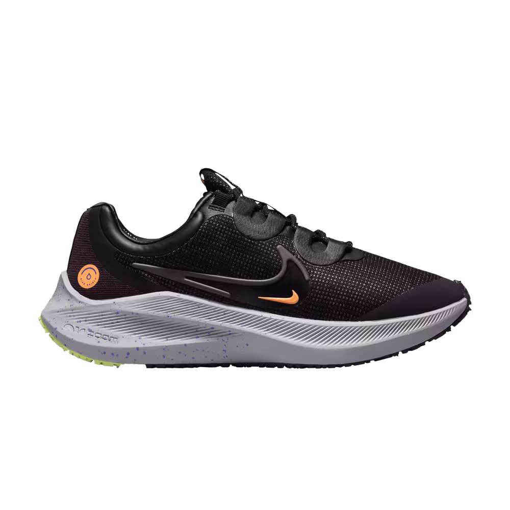 Nike Women's Zoom Winflo 8 Shield Black Atomic Orange