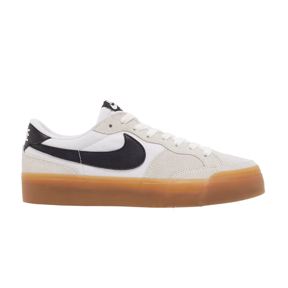 Nike Women's Zoom Pogo Plus SB White Black Gum