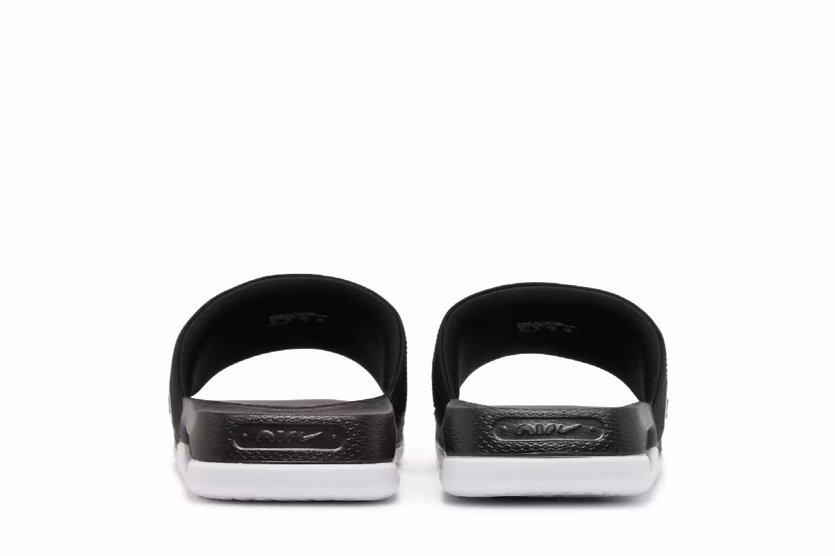 Nike Air Max Cirro Slide Black Metallic Silver, view 7