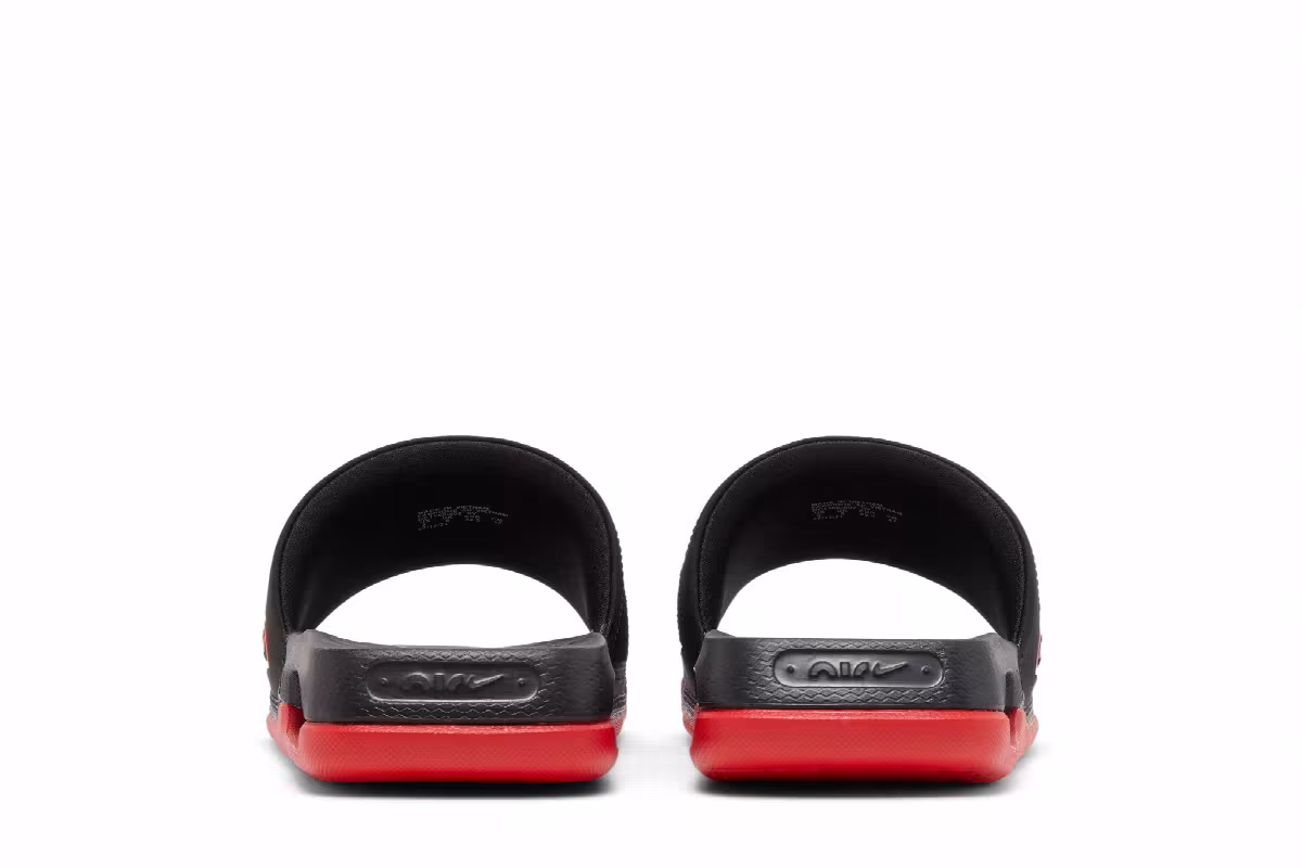 Nike Air Max Cirro Slide Black University Red, view 7
