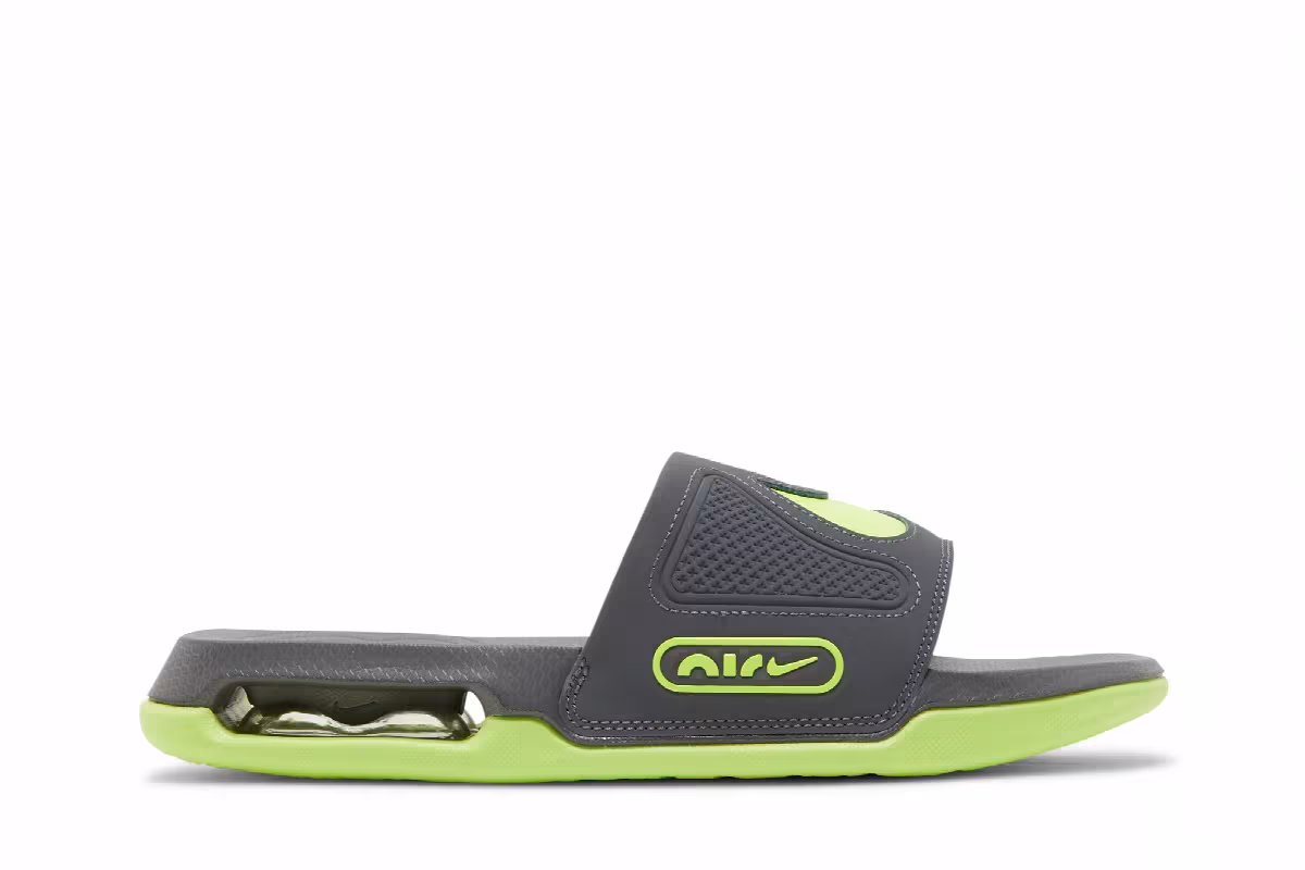 Nike Air Max Cirro Slide Dark Grey Volt, view 2