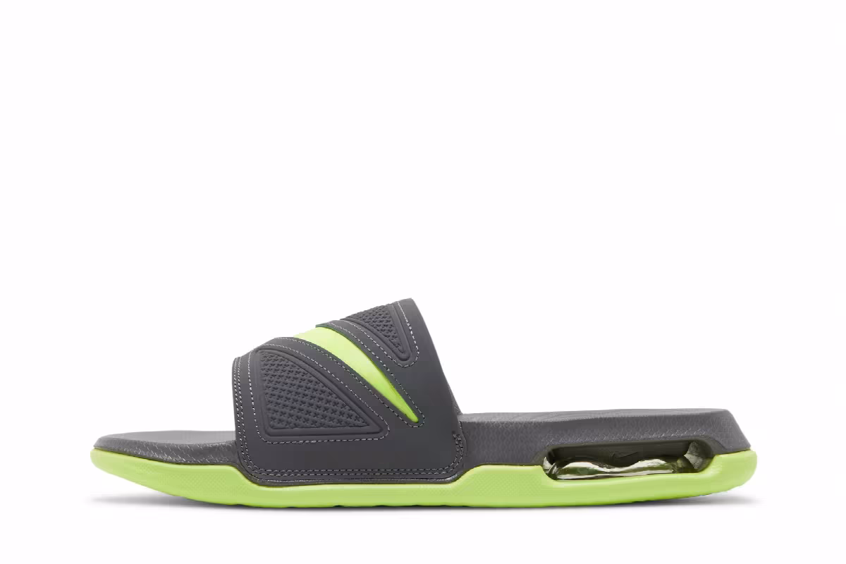 Nike Air Max Cirro Slide Dark Grey Volt, view 4