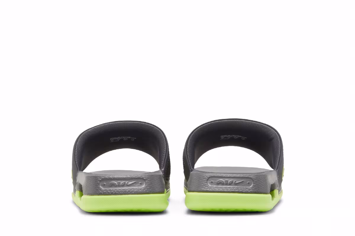 Nike Air Max Cirro Slide Dark Grey Volt, view 7