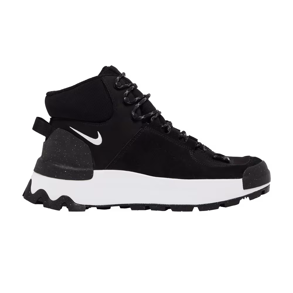 Nike Women's City Classic Boot Black White