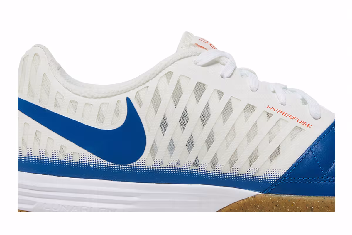 Nike Lunar Gato 2 IC Sail Blue Jay Gum, view 3