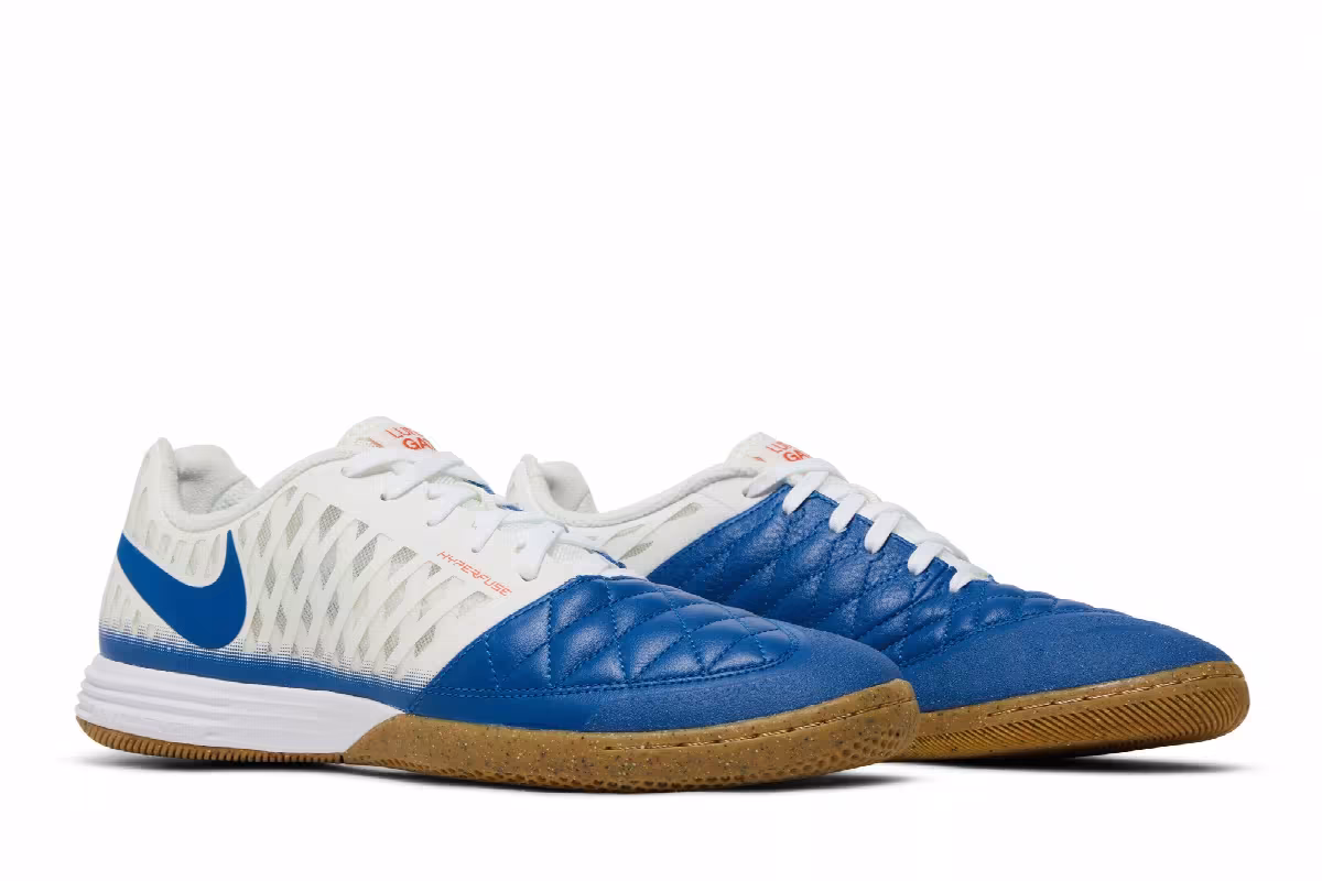Nike Lunar Gato 2 IC Sail Blue Jay Gum, view 9