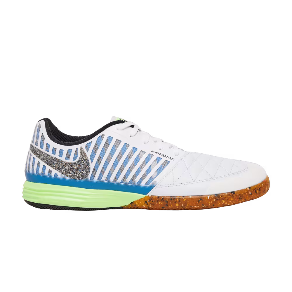 Nike Lunar Gato 2 IC Black Light Photo Blue Lime Glow