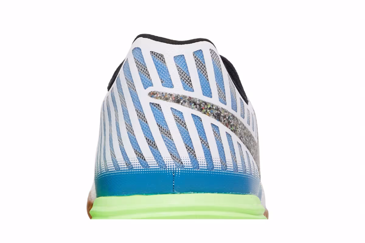 Nike Lunar Gato 2 IC Black Light Photo Blue Lime Glow, view 8