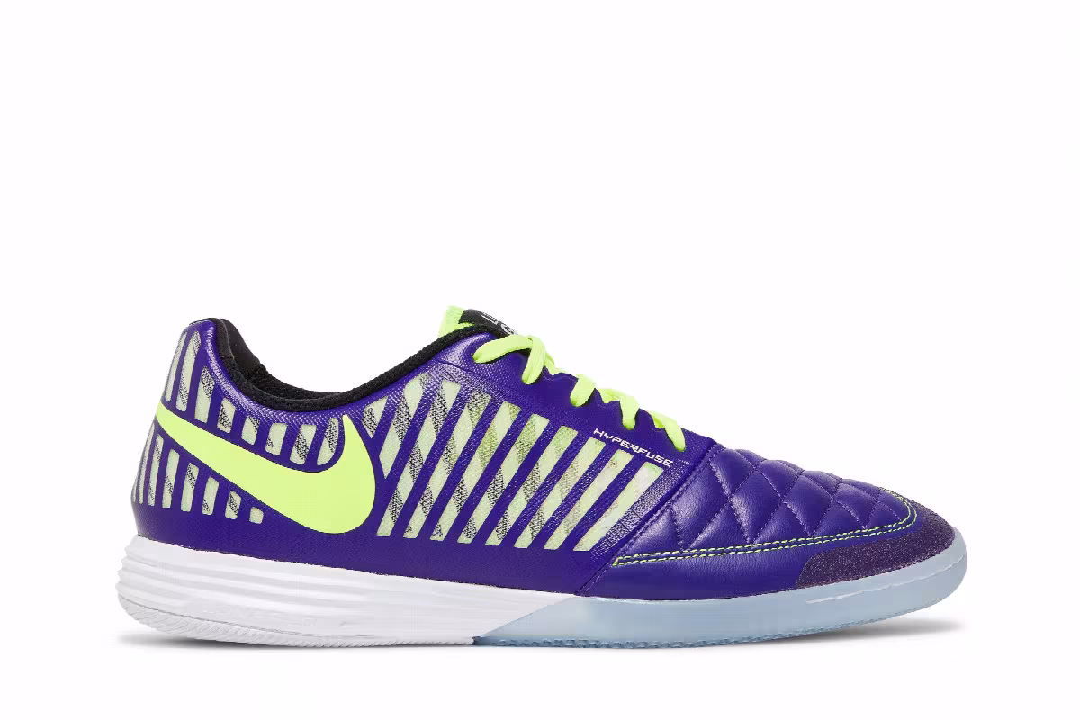 Nike Lunar Gato 2 IC Electro Purple Volt, view 2