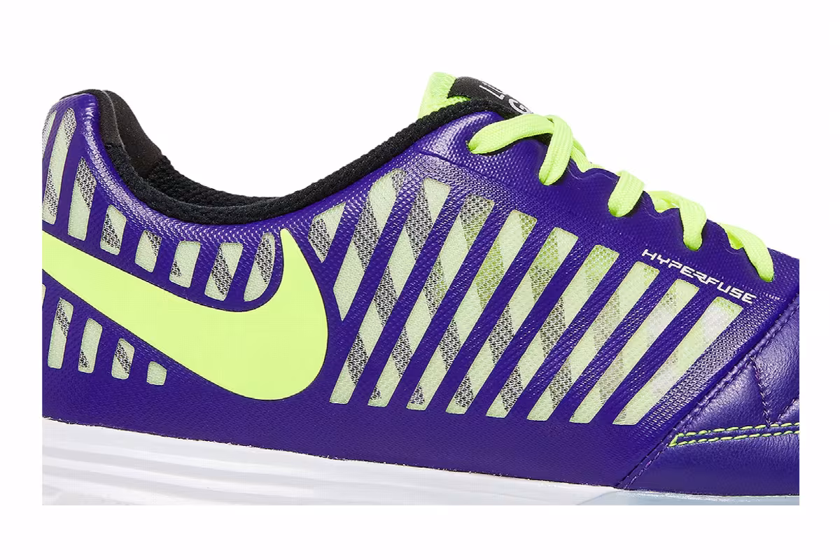 Nike Lunar Gato 2 IC Electro Purple Volt, view 3