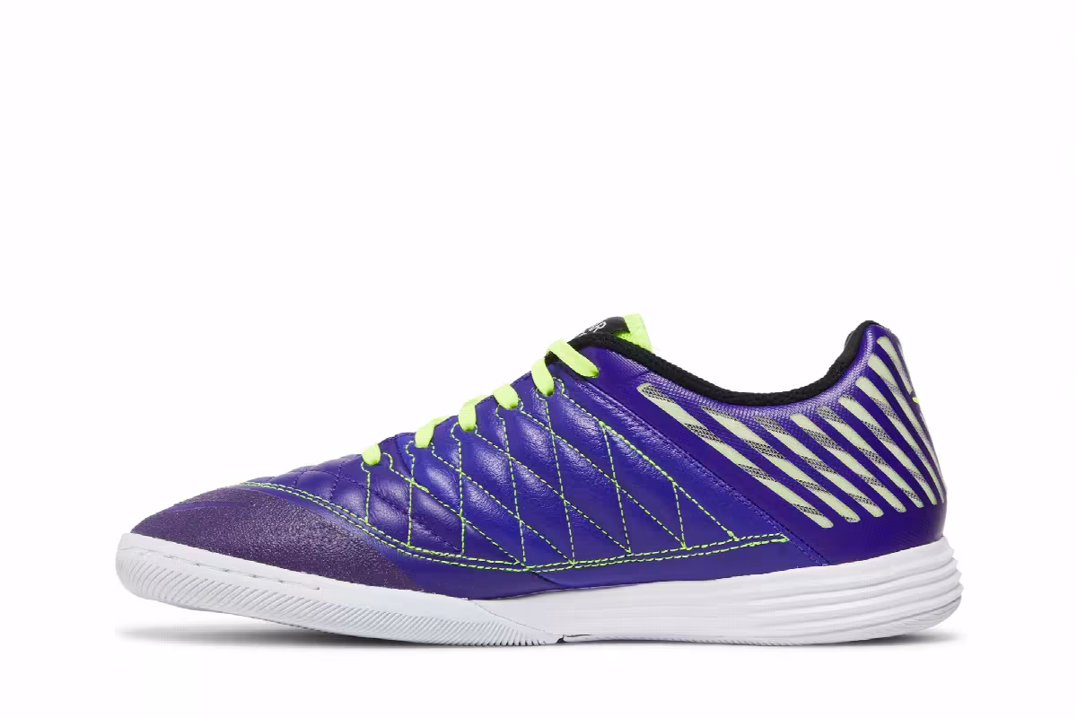 Nike Lunar Gato 2 IC Electro Purple Volt, view 4