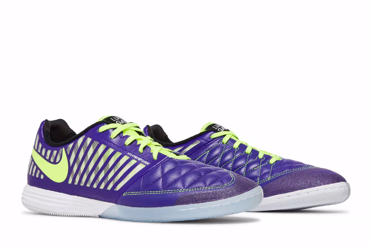 Nike Lunar Gato 2 IC Electro Purple Volt, view 9