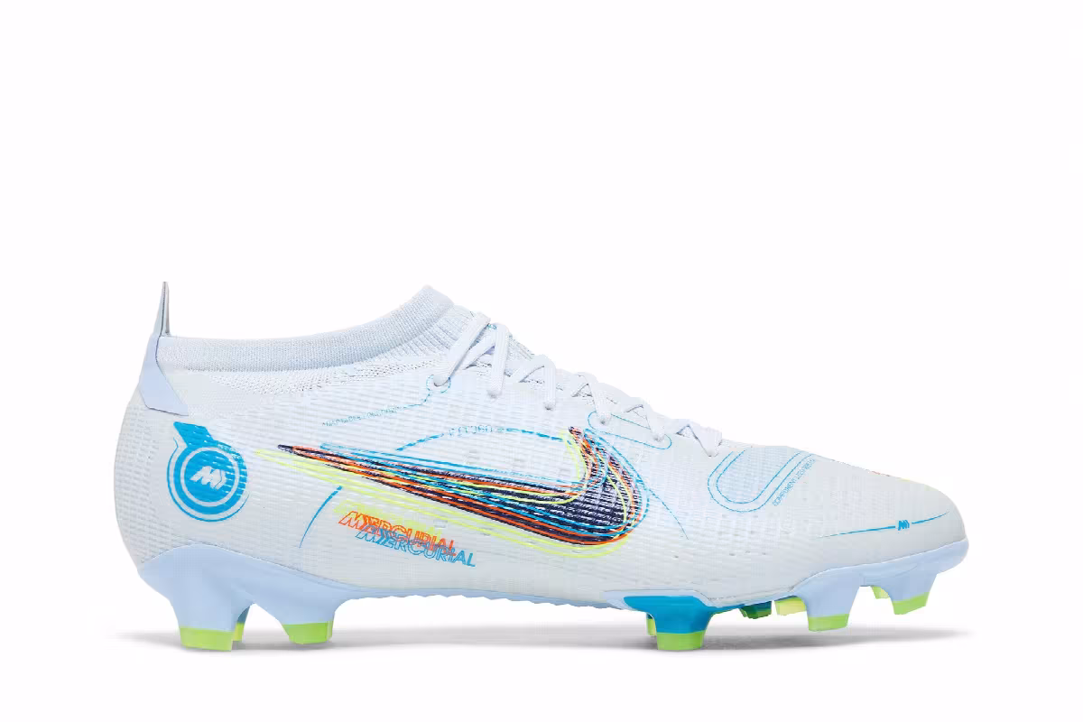 Nike Mercurial Vapor 14 Pro FG Grey Light Marine, view 2