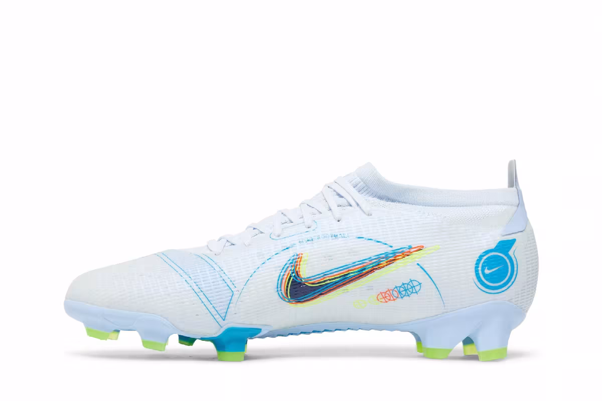 Nike Mercurial Vapor 14 Pro FG Grey Light Marine, view 4