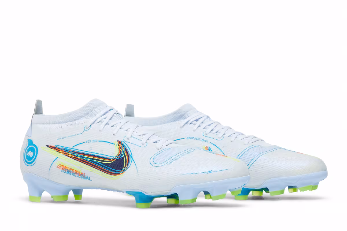 Nike Mercurial Vapor 14 Pro FG Grey Light Marine, view 9