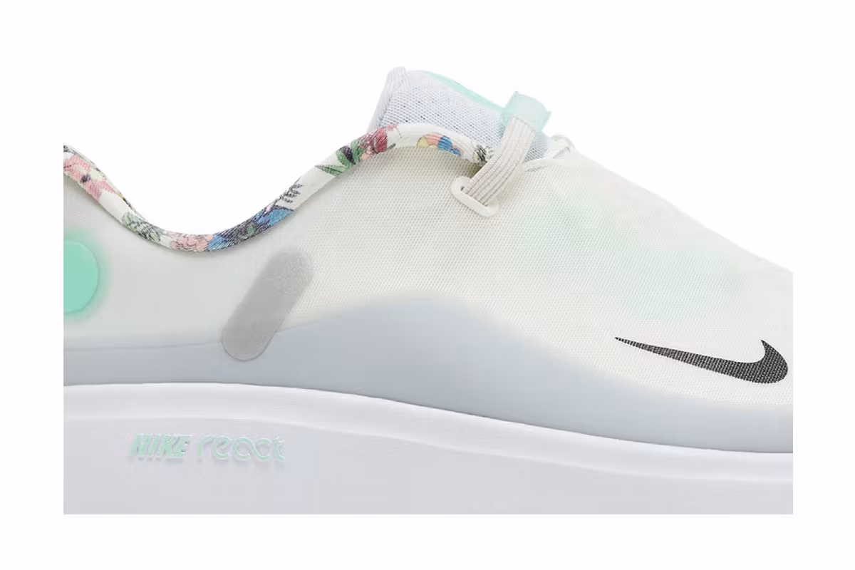 Nike Women's React Ace Tour White Mint Foam, view 3