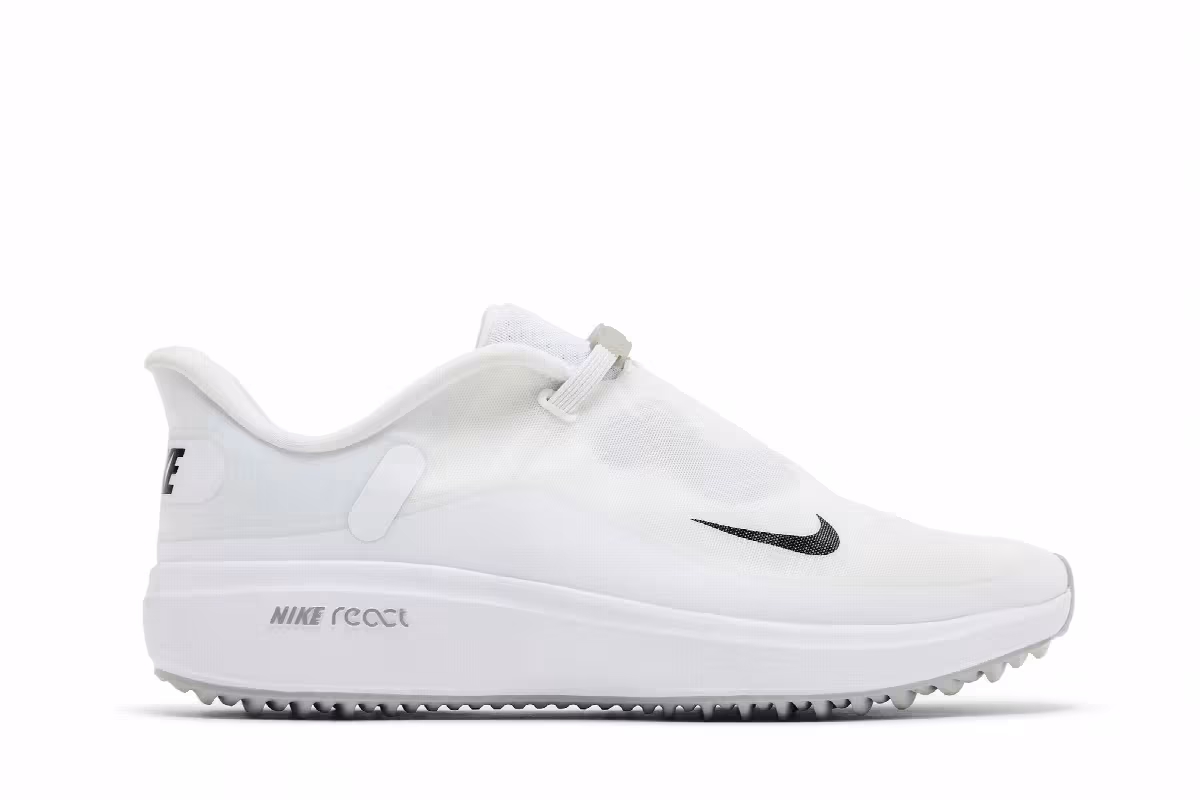 Nike Women's React Ace Tour White Light Smoke Grey, view 2