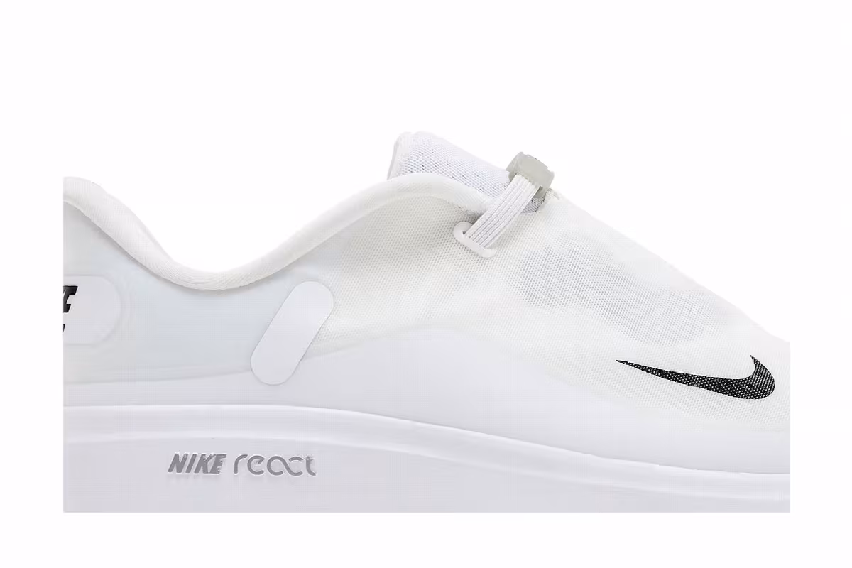 Nike Women's React Ace Tour White Light Smoke Grey, view 3