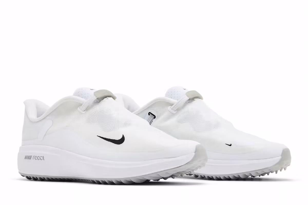 Nike Women's React Ace Tour White Light Smoke Grey, view 9