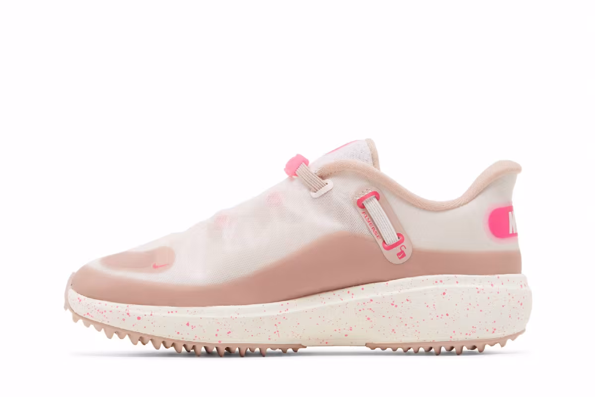 Nike Women's React Ace Tour Light Soft Pink Speckled, view 4