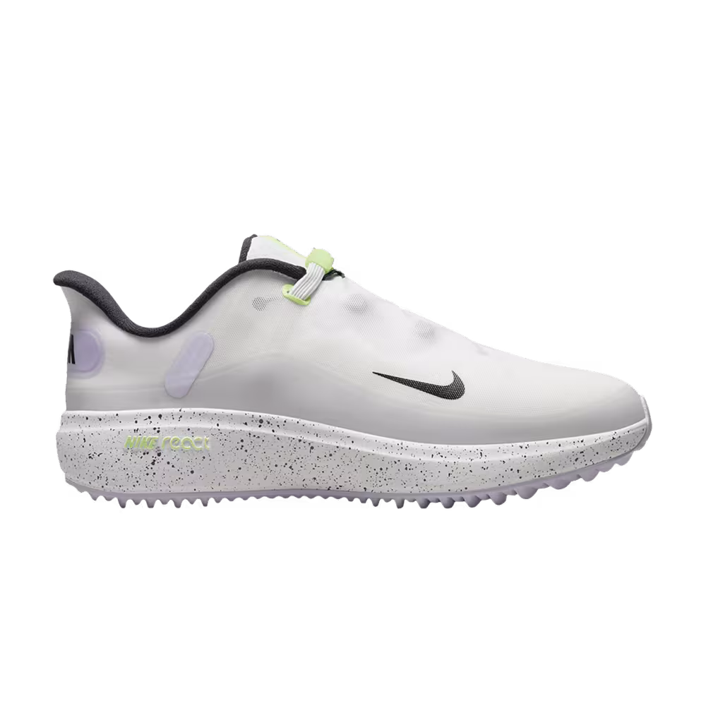 Nike Women's React Ace Tour White Photon Dust Speckled