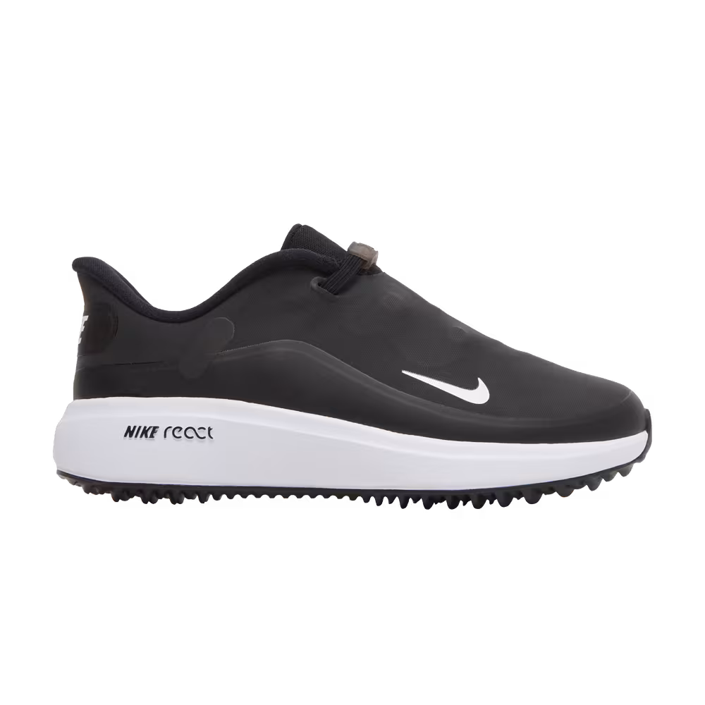 Nike Women's React Ace Tour Black Metallic Dark Grey