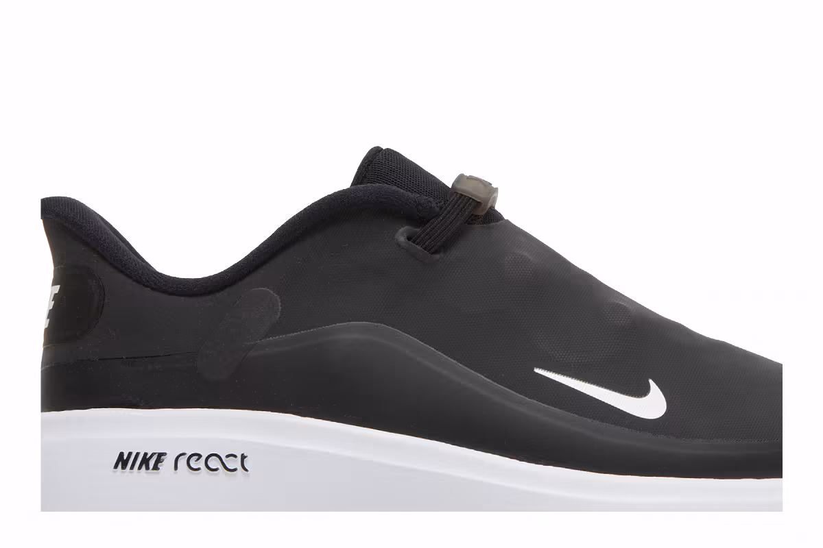 Nike Women's React Ace Tour Black Metallic Dark Grey, view 3