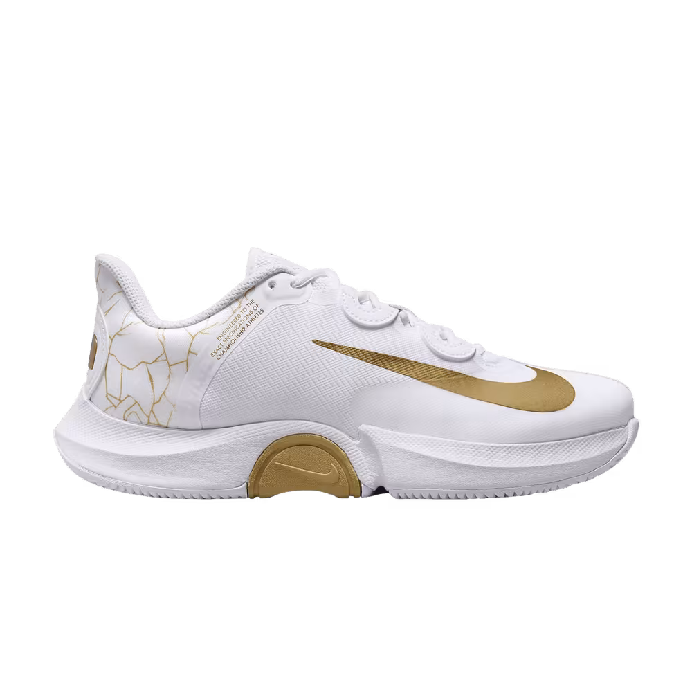 Naomi Osaka x Women's NikeCourt Air Zoom GP Turbo White Metallic Gold