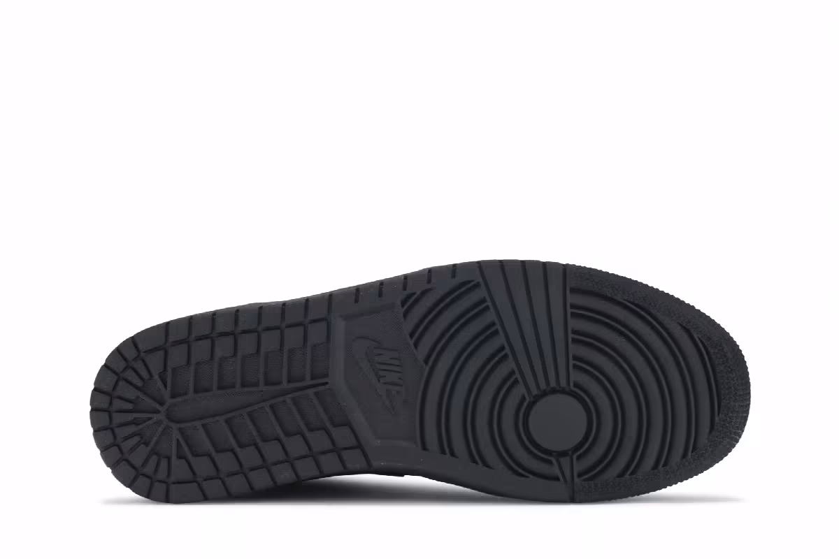 Air Jordan 1 Low Triple Black, view 5