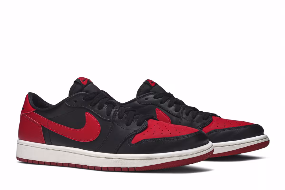 Air Jordan 1 Low OG Bred, view 9