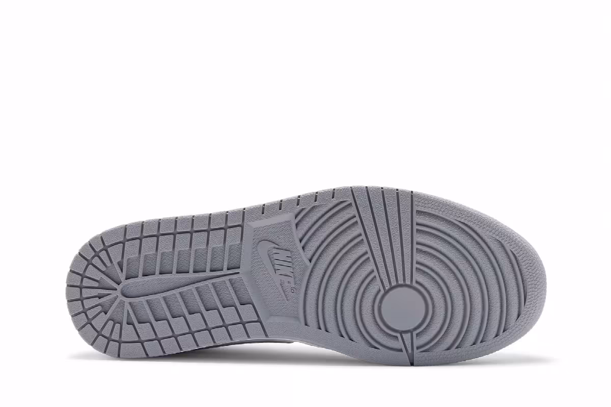 Air Jordan 1 Mid White Wolf Grey, view 5