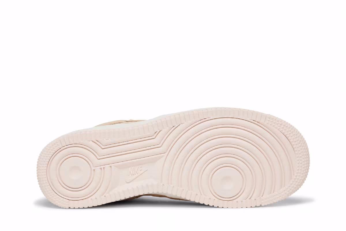 Nike Women's Air Force 1 High Sculpt Sanddrift, view 5