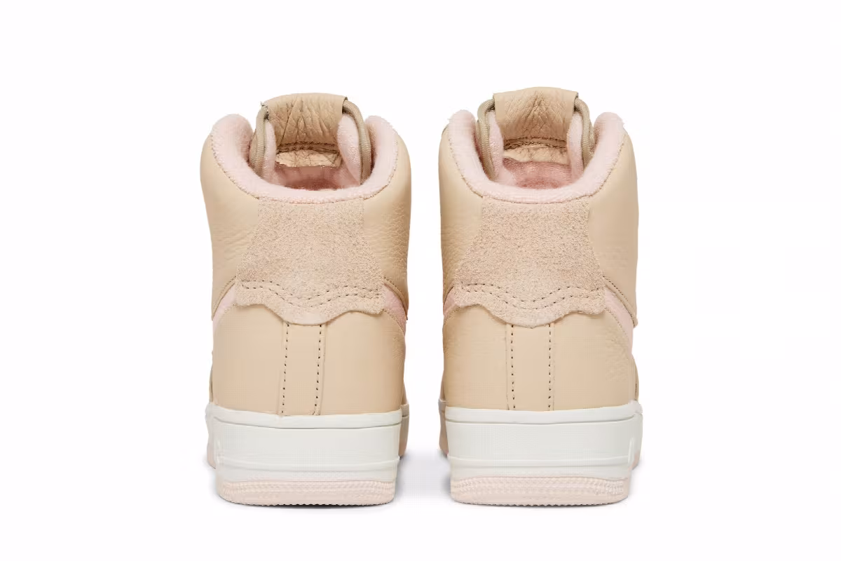 Nike Women's Air Force 1 High Sculpt Sanddrift, view 7