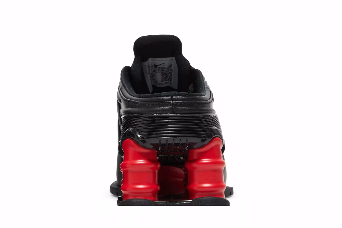 Martine Rose x Nike Women's Shox Mule MR4 Black Comet Red, view 8