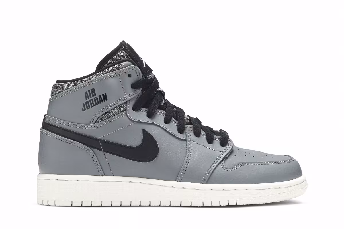Air Jordan 1 High BG Rare Air - Cool Grey Black, view 2