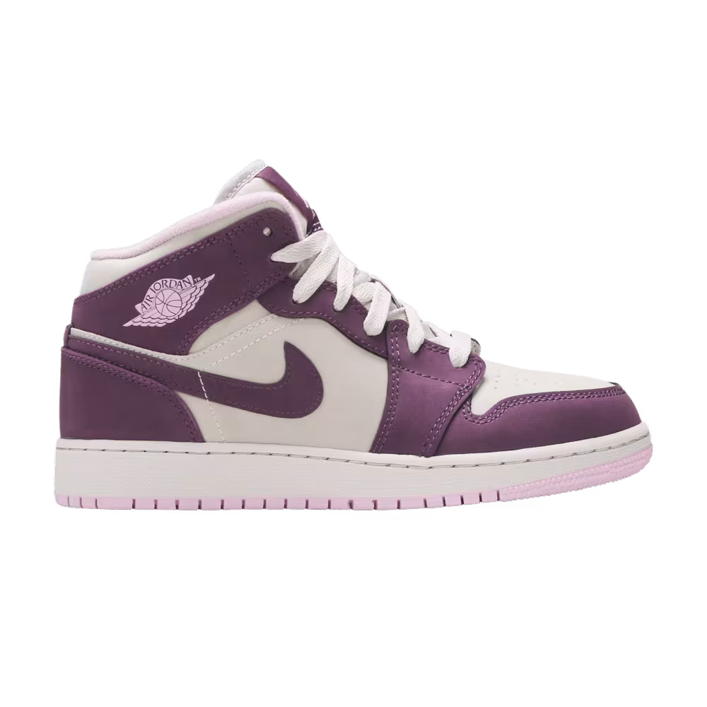 Air Jordan 1 Mid GS Pro Purple