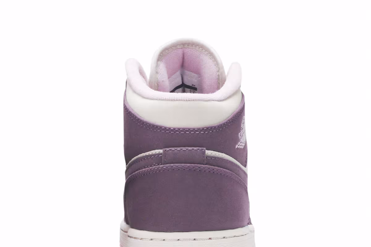 Air Jordan 1 Mid GS Pro Purple, view 8