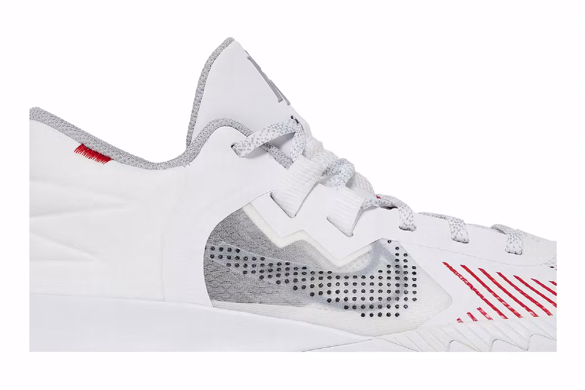 Nike Kyrie Flytrap 5 EP White University Red, view 3