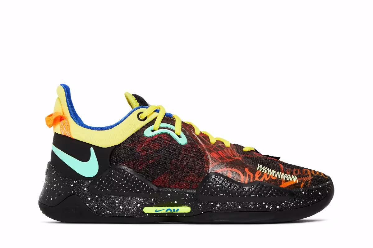 Nike PG 5 Mismatched Multi, view 2