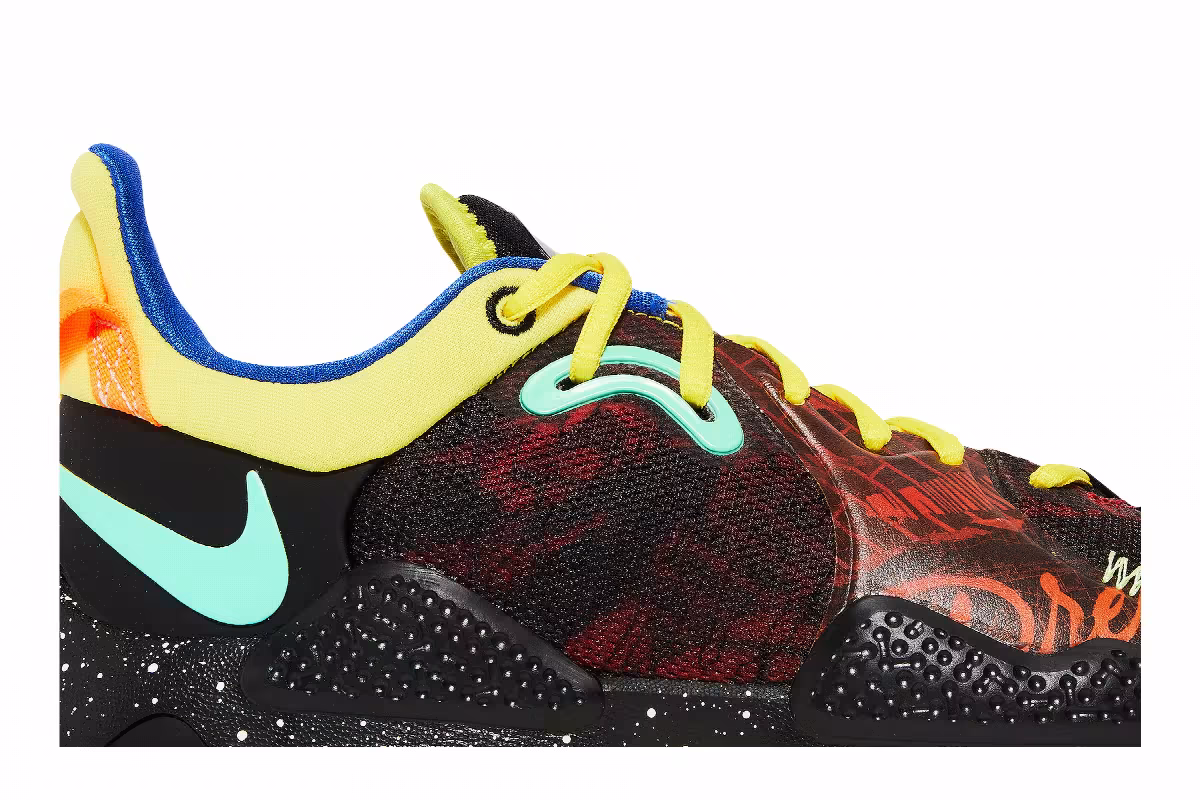 Nike PG 5 Mismatched Multi, view 3