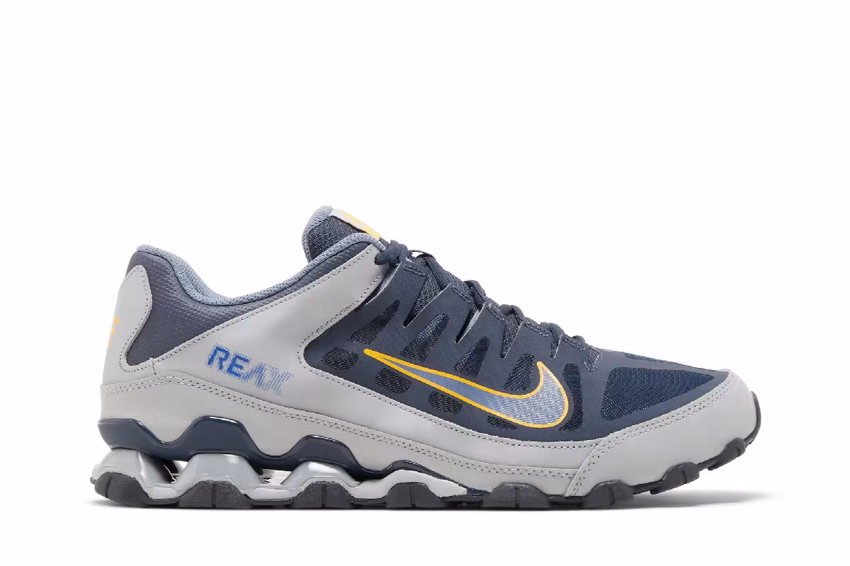 Nike Reax 8 TR Mesh Wolf Grey Thunder Blue, view 2