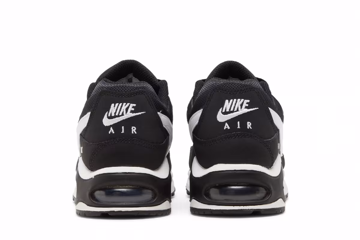 Nike Women's Air Max Command Black White, view 7