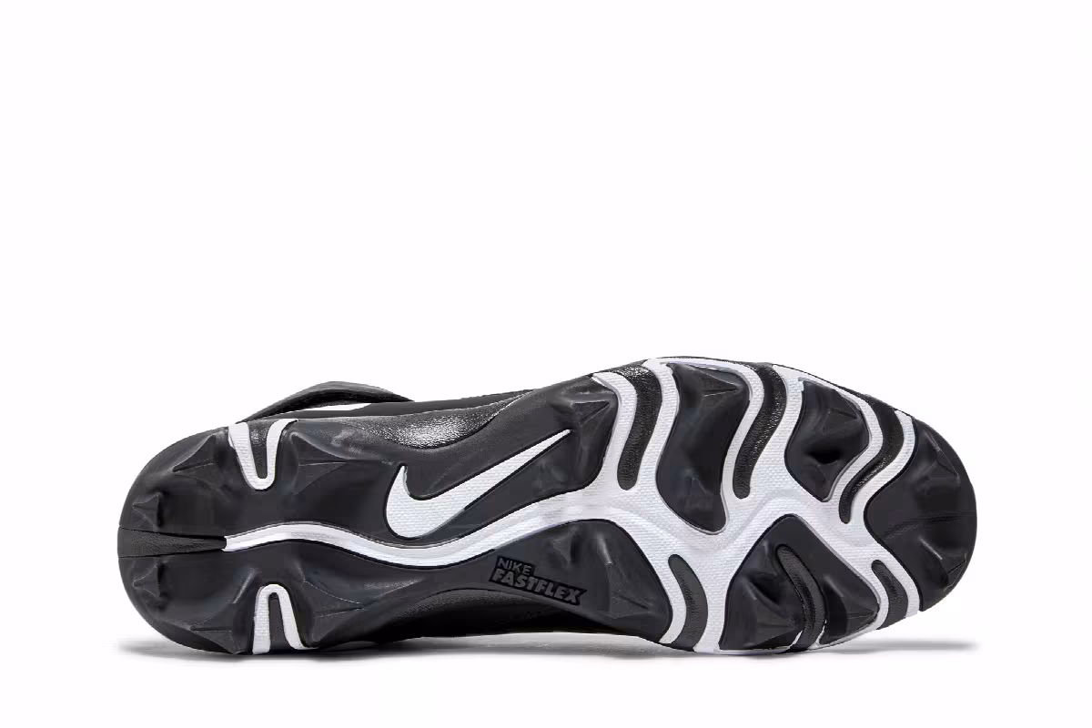 Nike Force Savage Shark 2 Wide Black White, view 5
