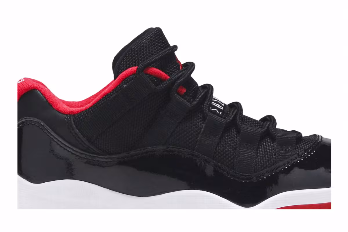 Air Jordan 11 Low BP Bred 2015, view 3